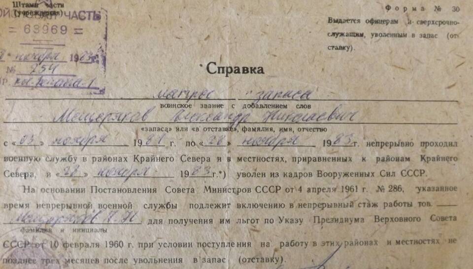 Что такое выписка из актовой записи