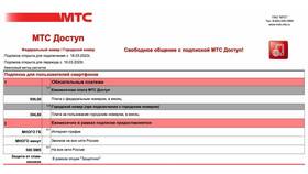 Как узнать информацию о тарифе МТС в Башнефть