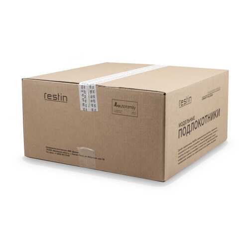 Автоподлокотник RESTIN для NISSAN Terrano, 2014-; RENAULT Duster, 2011-, черный, экокожа в Башнефть