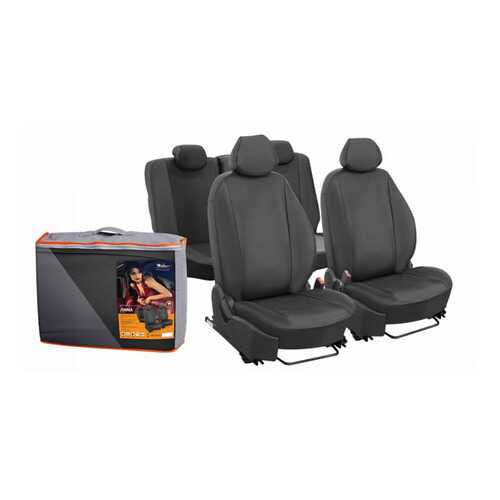 Чехлы для Renault Duster (17-) Лима 12 1/3 экокожа перф. черн. AIRLINE ACCS-L-52 в Башнефть