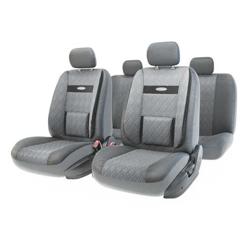 Комплект чехлов на сиденья Autoprofi Comfort 3D COM-1105GP D.GY/D.GY (M) в Башнефть