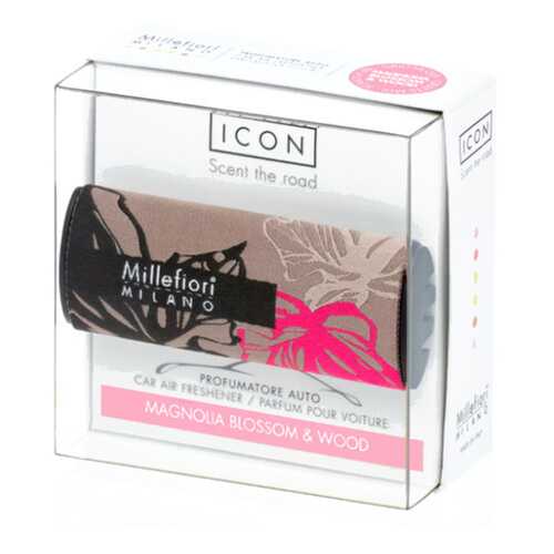 Ароматизатор автомобильный Millefiori Milano ICON Цветы магнолии и дерево в Башнефть