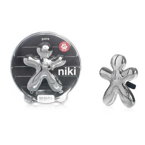 Ароматизатор для автомобиля Mr&Mrs Fragrance NIKI PURE (Серебристый) в Башнефть