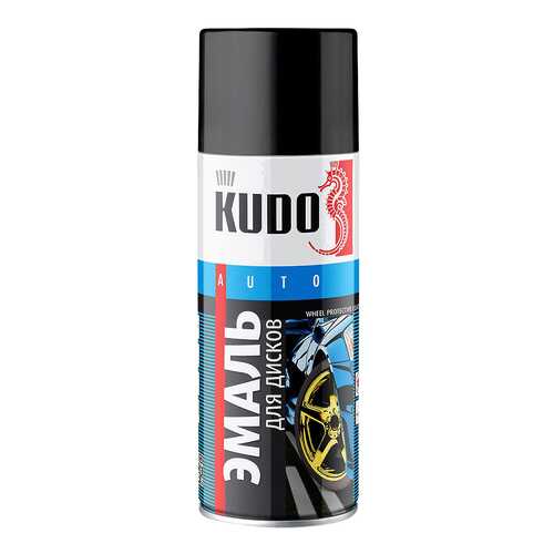Эмаль для дисков черная KUDO ,520 мл в Башнефть