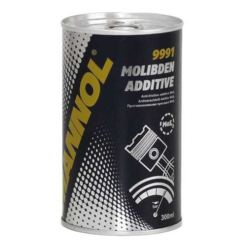 9991 MANNOL Molibden Additive 300 мл. Присадка для снижения трения в Башнефть