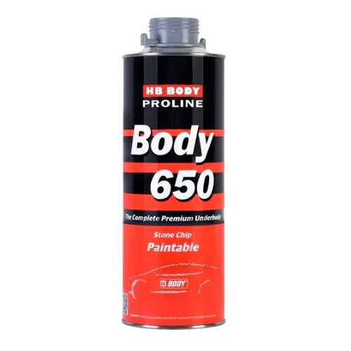 Антикор серый BODY HB 650 PROLINE (1кг) под пистолет BODY 6509700001 в Башнефть