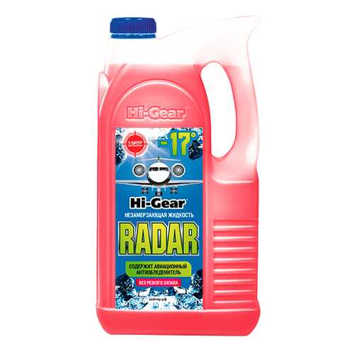 Жидкость стеклоомывателя Hi-Gear -17°C 4л HG5689 в Башнефть