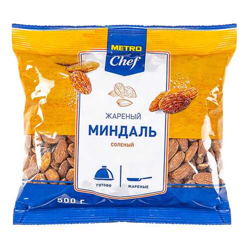 Миндаль Chef жареный соленый ядра 500 г в Башнефть
