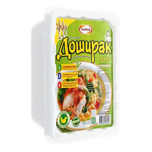 Лапша быстрого приготовления Доширак со вкусом курицы 90 г в Башнефть
