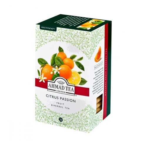 Чай Ahmad Citrus Passion, травяной, 20 пакетиков в Башнефть