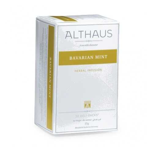 Чай Althaus Bavarian Mint 20*1.75 г в Башнефть