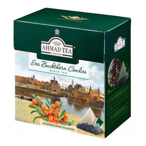 Чай черный Ahmad Tea облепиховые леденцы 20 пакетиков в Башнефть