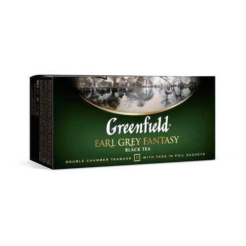 Чай черный Greenfield Earl Grey Fantasy 25 пакетиков в Башнефть