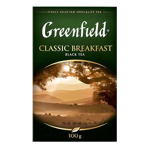 Чай черный листовой Greenfield Classic Breakfast 100 г в Башнефть