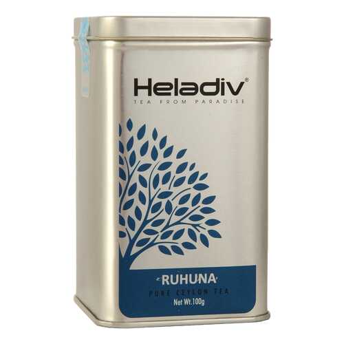 Чай черный листовой Heladiv TIN PL ruhuna tea 100 г в Башнефть