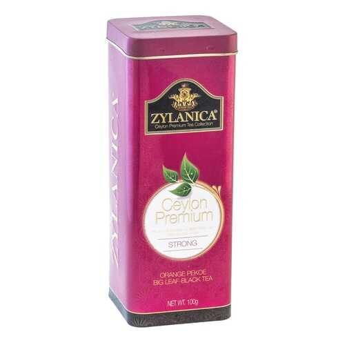 Чай черный листовой Zylanica batik design strong 100 г в Башнефть