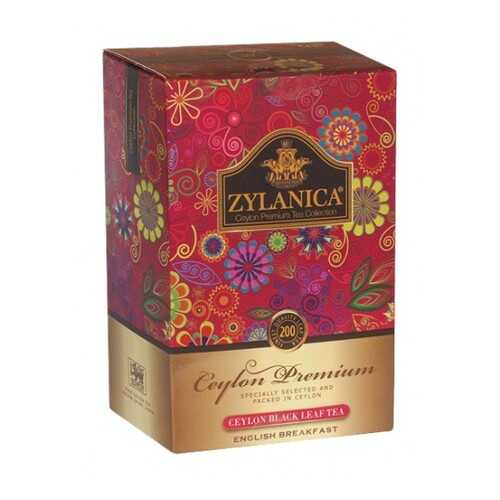 Чай черный листовой Zylanica ceylon premium collection английский завтрак FBOP 200 г в Башнефть