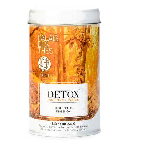 Чай черный Palais des Thes DETOX Индия 120г ж/б Франция в Башнефть