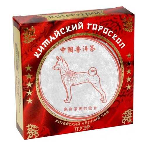 Чай черный прессованный Конфуций pu-er китайский гороскоп 100 г в Башнефть
