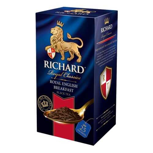 Чай черный Richard royal english breakfast 25 пакетиков в Башнефть