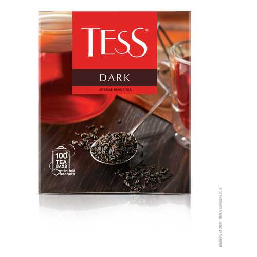 Чай черный Tess Dark 100 пакетиков в Башнефть