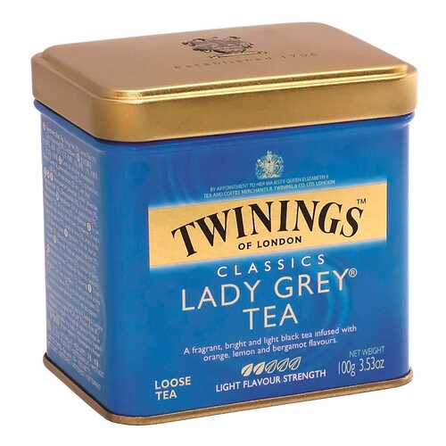 Чай черный Twinings чай леди грей с ароматом цитрусовых байховый среднелистовой 100 г в Башнефть