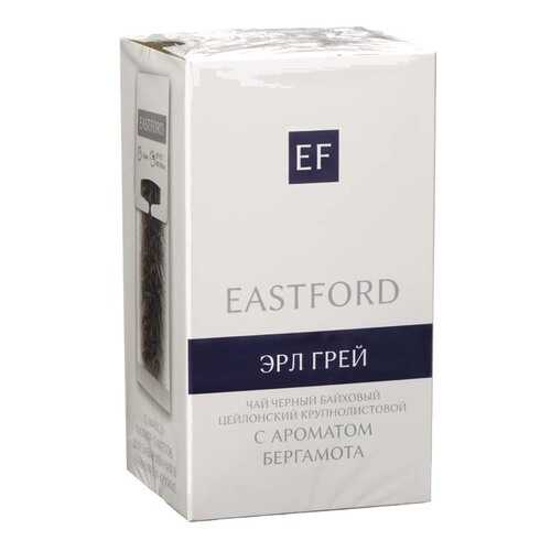 Чай Eastford Эрл грей, черный листовой ароматизированный, 12 пакетиков в Башнефть