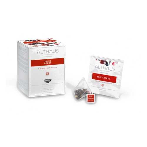 Чай фруктовый в пирамидках Althaus Fruit Berry Фрут Берри 15*2.75 г в Башнефть