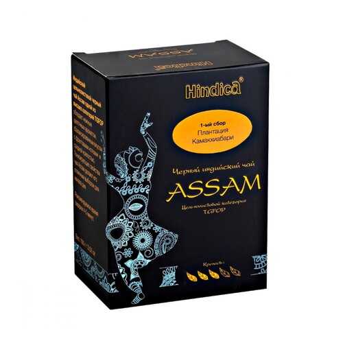Чай Hindica Assam черный листовой 100 г в Башнефть