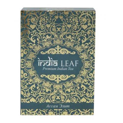 Чай India leaf Ассам элит, черный среднелистовой, 100 гр в Башнефть