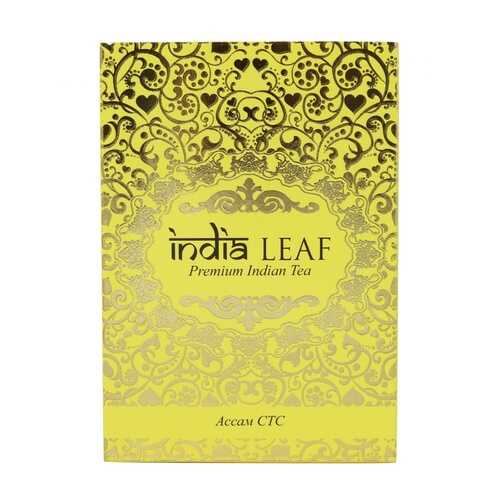 Чай India leaf Ассам стс, черный гранулированный, 100 гр в Башнефть