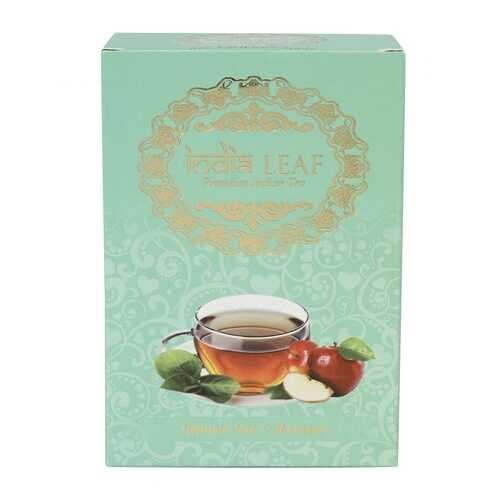 Чай India leaf С яблоком, черный среднелистовой с добавками, 100 гр в Башнефть