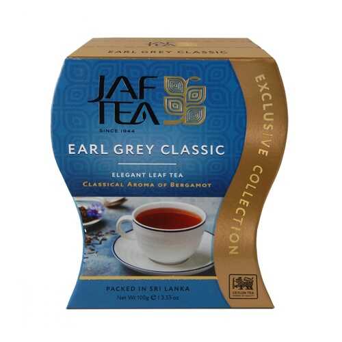 Чай Jaf Tea Earl Grey Classic черный листовой с бергамотом 100 г в Башнефть