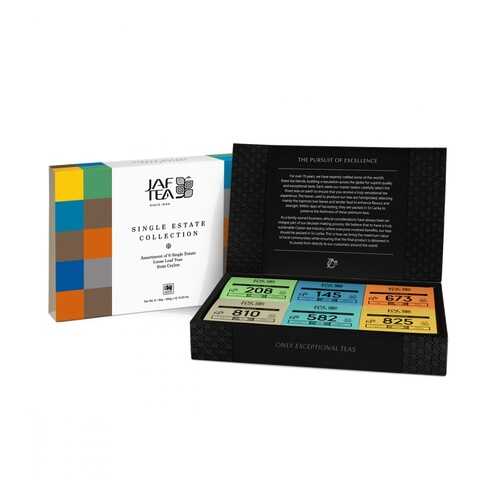 Чай Jaf Tea Single Estate Collection черный ассорти 6 видов по 30 г в Башнефть
