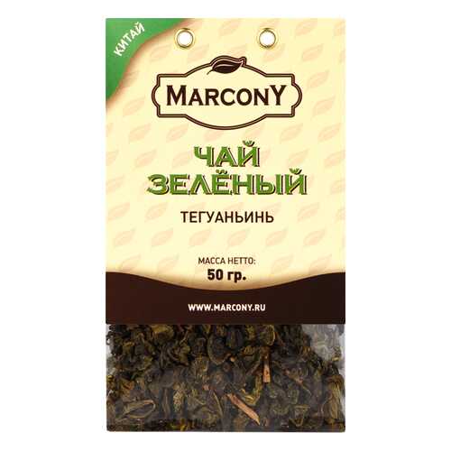 Чай Marcony Тегуаньинь зеленый 50 г в Башнефть