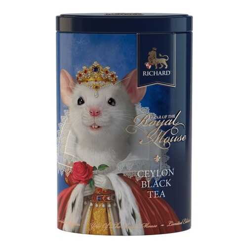 Чай Richard Year of the royal mouse черный листовой 80 г в Башнефть