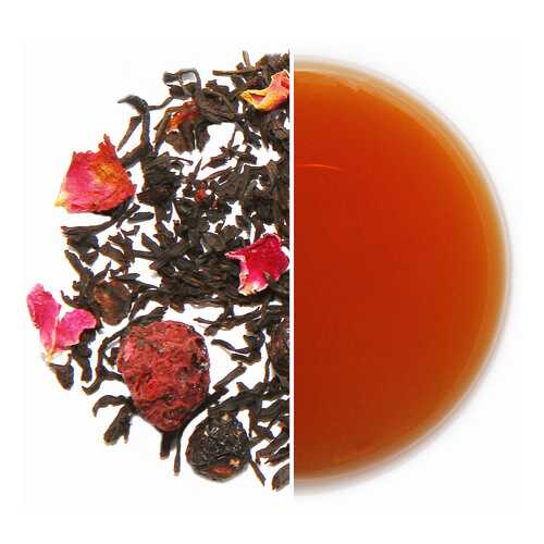 Чай Tea.ru Sweet Raspberries черный листовой c добавками 180 г в Башнефть