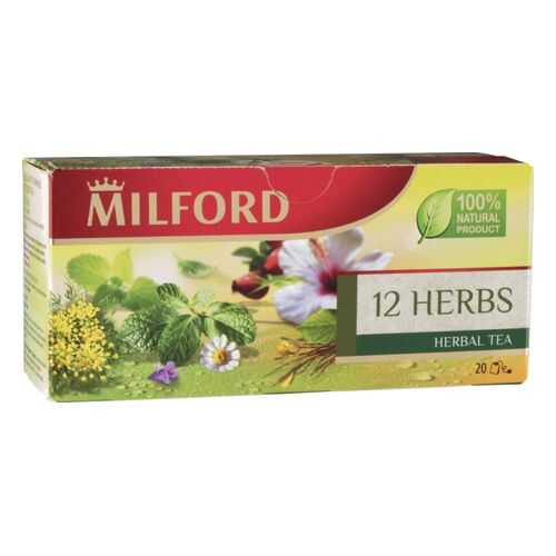 Чай травяной Milford 12 herbs 20 пакетиков в Башнефть