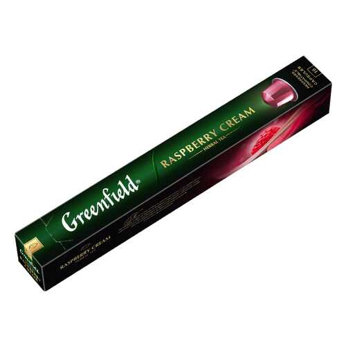 Чай травяной в капсулах Greenfield Raspberry Cream 10 капсул в Башнефть