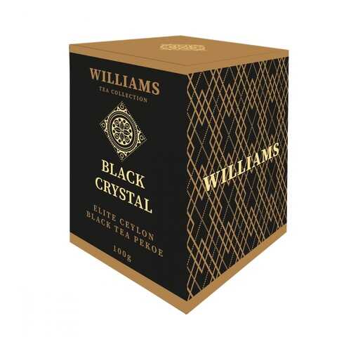 Чай Williams Black Crystal черный цейлонский Pekoe 100 г в Башнефть