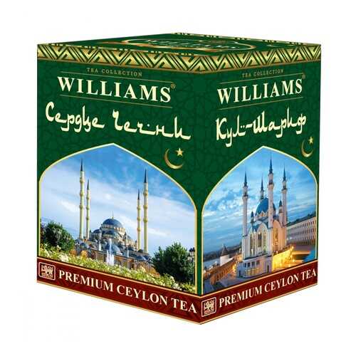 Чай Williams Mosque of Russia черный 125 г в Башнефть