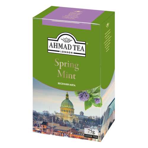 Чай зеленый Ahmad Tea spring mint 75 г в Башнефть