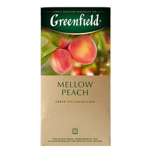 Чай зеленый Greenfield Peach Mellow 25 пакетиков в Башнефть
