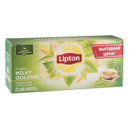 Чай зеленый Lipton milky oolong 25 пакетиков в Башнефть