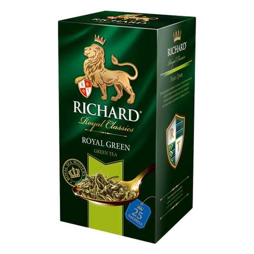 Чай зеленый Richard royal green 25 пакетиков в Башнефть