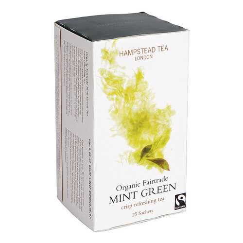 Чай зеленый с мятой Hampstead 25*2 г в Башнефть