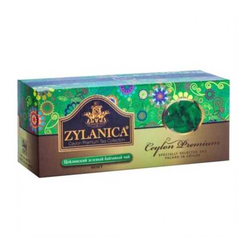 Чай зеленый в пакетиках для чашки Zylanica ceylon premium collection 25*2 г в Башнефть