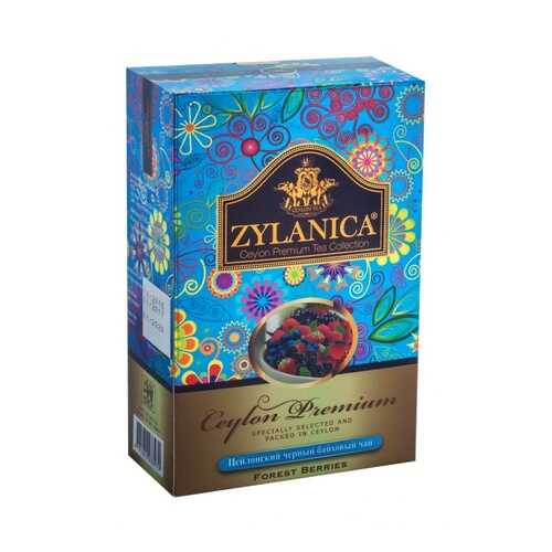 Чай Zylanica Ceylon Premium Forest Berries черный байховый с лесными ягодами 100 г в Башнефть