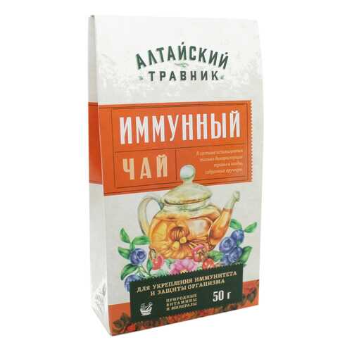 Фиточай Green Side алтайский травник иммунный 50 г в Башнефть
