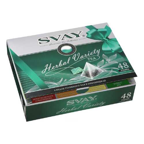 Подарочный набор Svay herbal variety 8 видов травянного чая 48 пакетиков в Башнефть